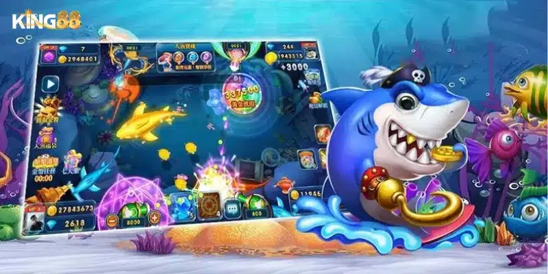 Bắn Cá King88 – Game giải trí đổi thưởng hot nhất hiện nay 1 Tổng quan sảnh game bắn cá King88